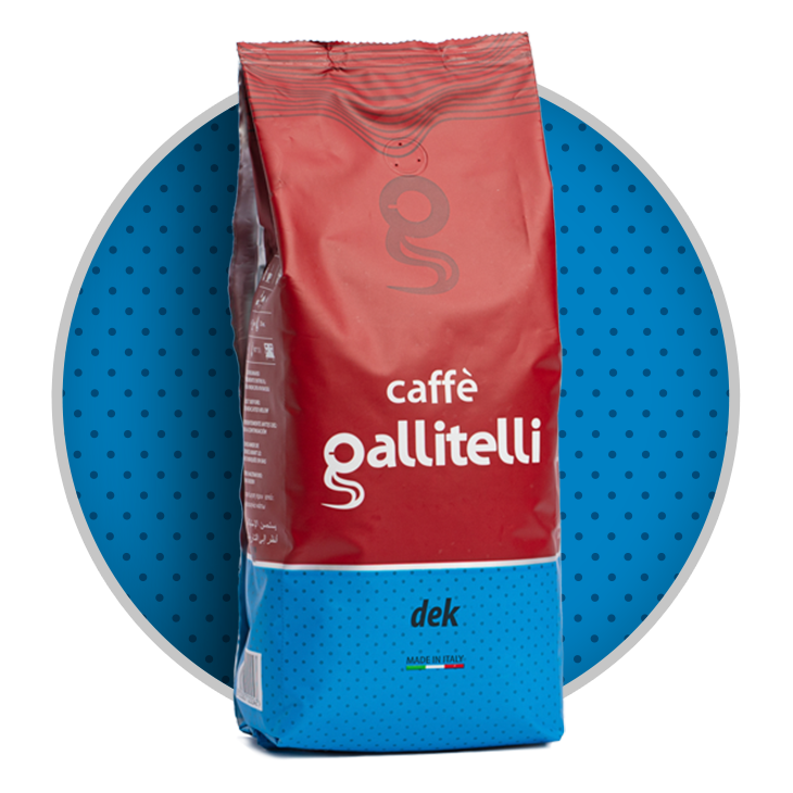 Gallitelli Dek - Roasted Coffee Beans